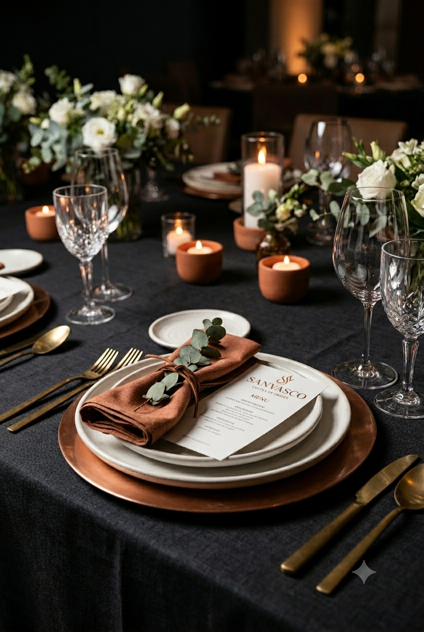 Montaje de catering para eventos en Quito - SANVASCO